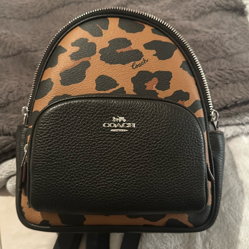 Coach mini backpack